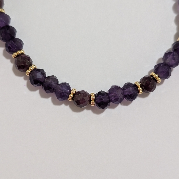 Ruby/Amethyst/Jade Bracelet - Picture 6 of 7